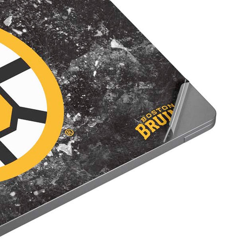 NHL Boston Bruins Iced Universal Laptop 12in (9.8 x 6.8in) Skin
